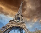 The Eiffel Tower was built for a fair. 